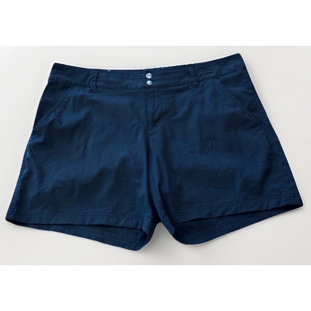 Columbia Omni Shield Womens 14 Shorts Black Advanced Repellency Outdoor Gorpcore